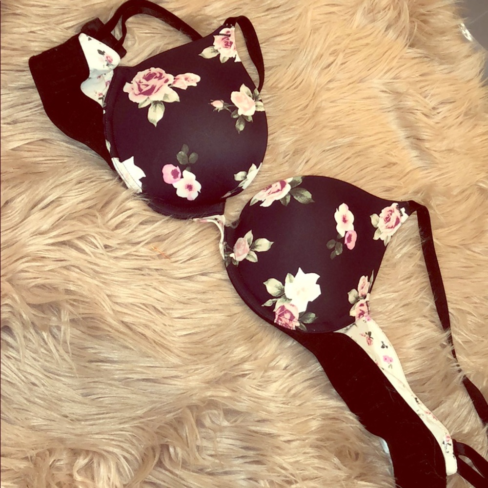 Pink bra